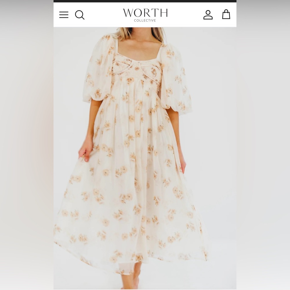 WORTH COLLECTIVE HARLOW DRESS IN SZ SMALL